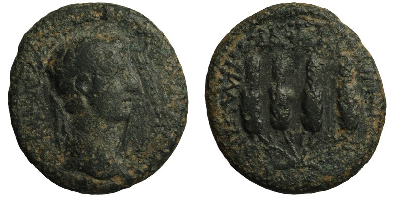 Lydia, Philadelphia, Claudius - Coins from Roman Province of Asia